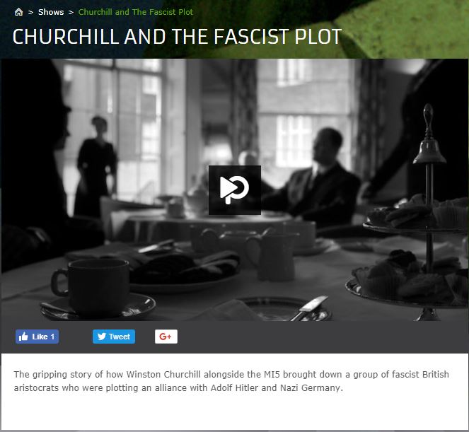 Churchill and the fascist plot