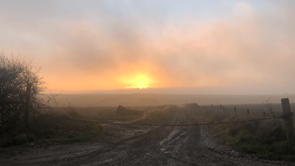 Lincolnshire looked like an oil painting this&nbsp;morning